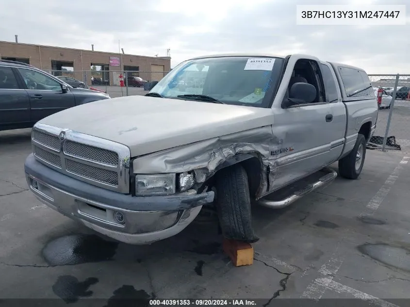 2001 Dodge Ram 1500 St VIN: 3B7HC13Y31M247447 Lot: 40391353