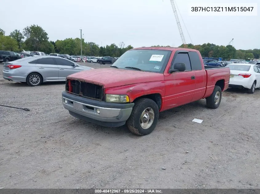 2001 Dodge Ram 1500 St VIN: 3B7HC13Z11M515047 Lot: 40412967