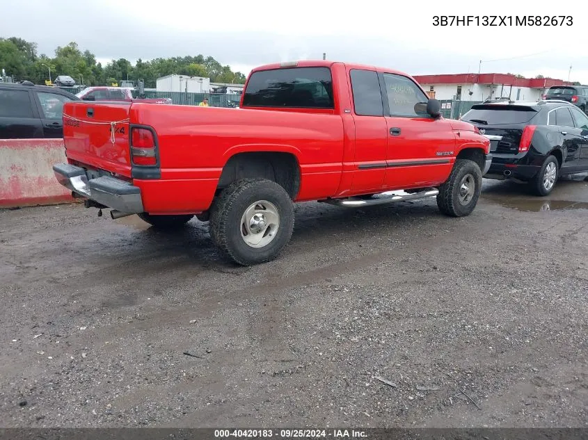 2001 Dodge Ram 1500 St VIN: 3B7HF13ZX1M582673 Lot: 40420183