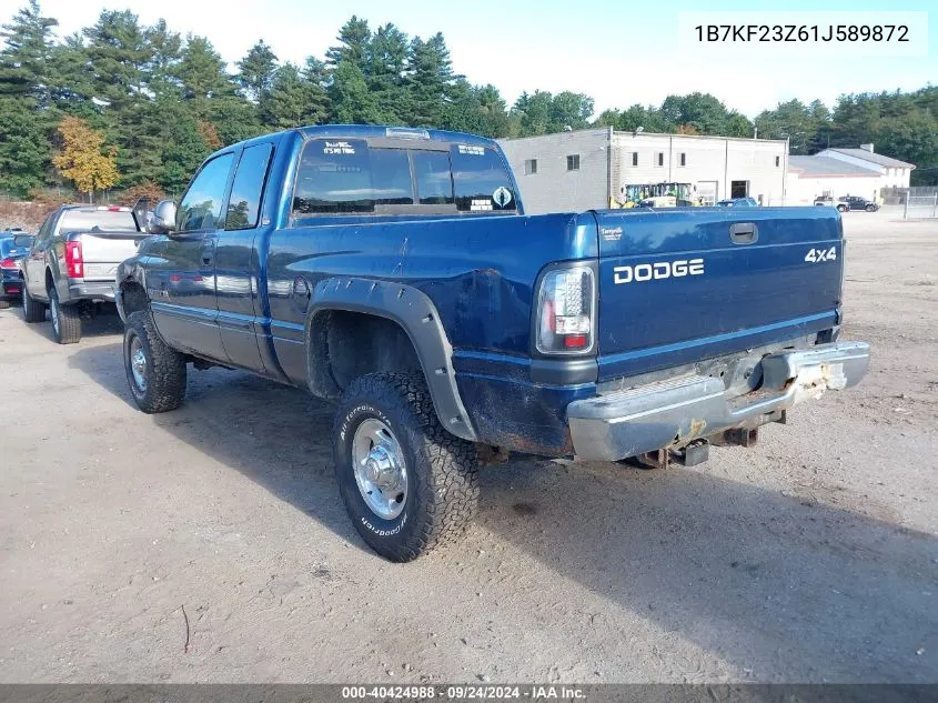 1B7KF23Z61J589872 2001 Dodge Ram 2500 St