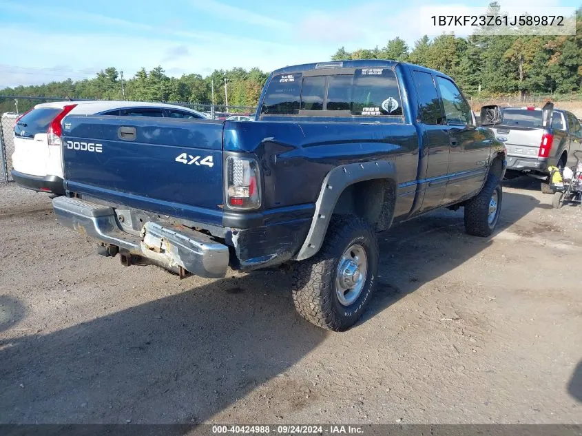 2001 Dodge Ram 2500 St VIN: 1B7KF23Z61J589872 Lot: 40424988