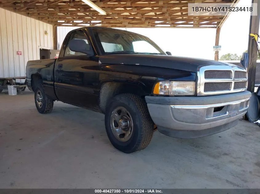 2001 Dodge Ram 1500 St VIN: 1B7HC16Y41S234418 Lot: 40427350