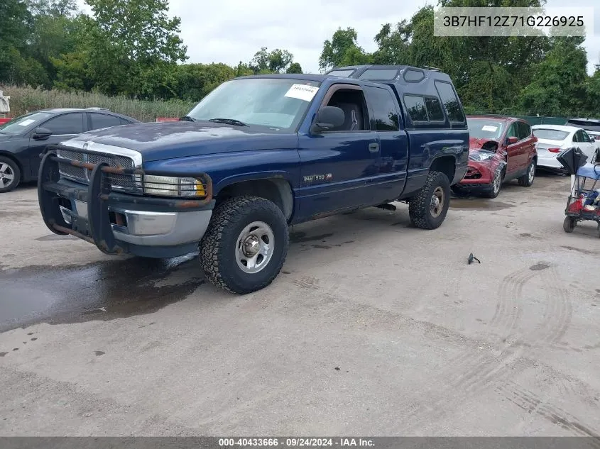 2001 Dodge Ram 1500 St VIN: 3B7HF12Z71G226925 Lot: 40433666