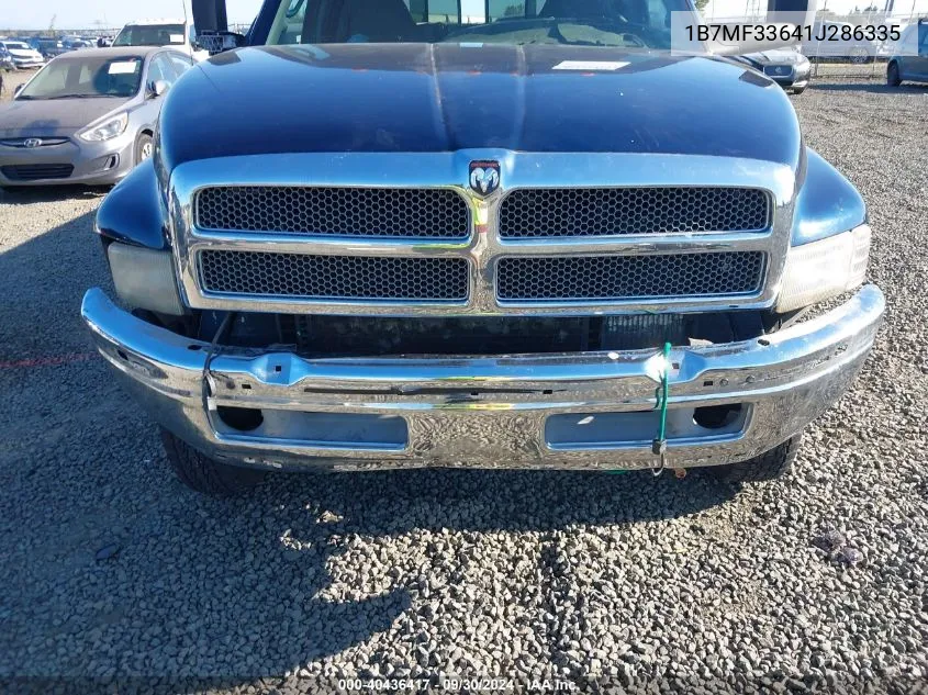 2001 Dodge Ram 3500 St VIN: 1B7MF33641J286335 Lot: 40436417