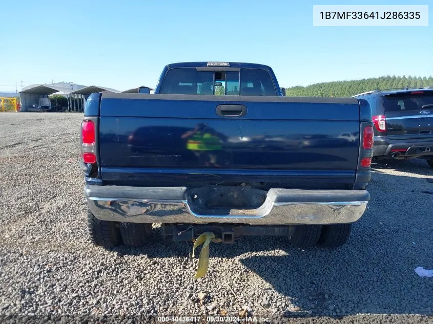 2001 Dodge Ram 3500 St VIN: 1B7MF33641J286335 Lot: 40436417