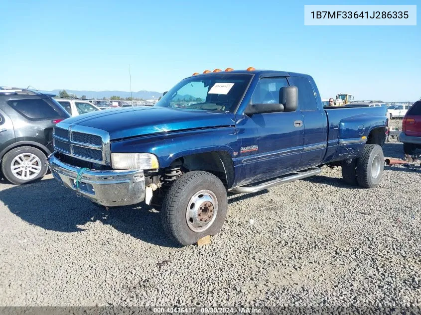 2001 Dodge Ram 3500 St VIN: 1B7MF33641J286335 Lot: 40436417