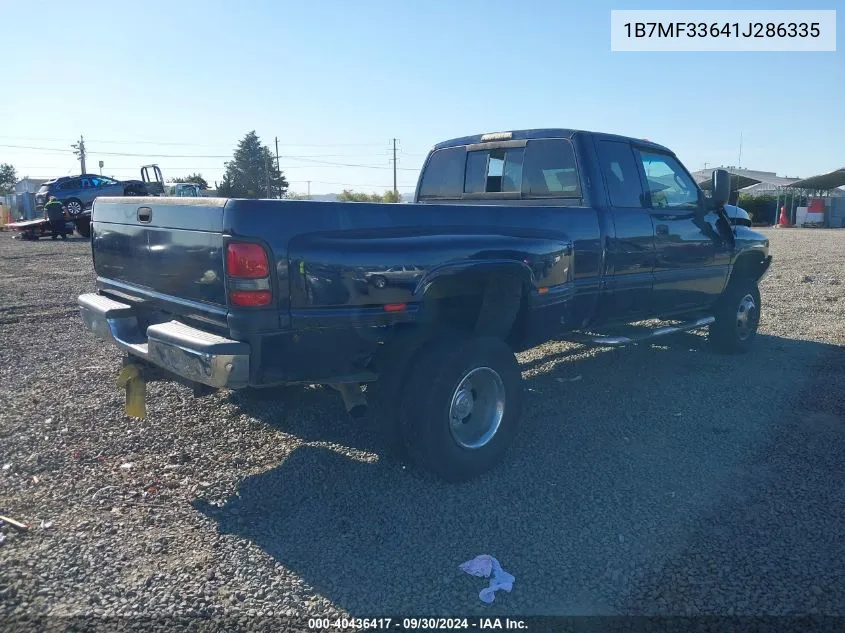 2001 Dodge Ram 3500 St VIN: 1B7MF33641J286335 Lot: 40436417