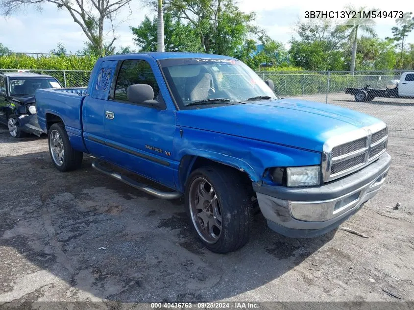 2001 Dodge Ram 1500 St VIN: 3B7HC13Y21M549473 Lot: 40436763