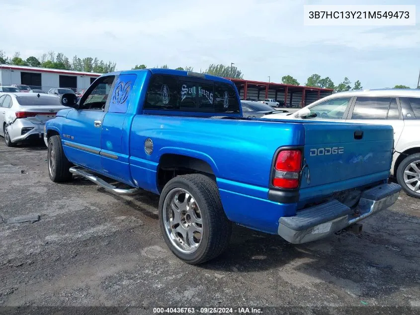 2001 Dodge Ram 1500 St VIN: 3B7HC13Y21M549473 Lot: 40436763