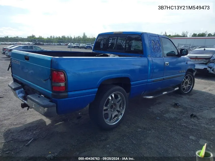 2001 Dodge Ram 1500 St VIN: 3B7HC13Y21M549473 Lot: 40436763