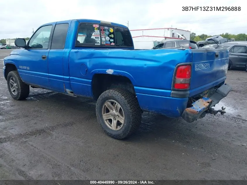 3B7HF13Z31M296888 2001 Dodge Ram 1500 St