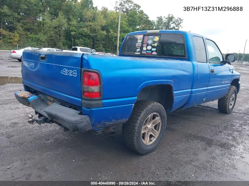 3B7HF13Z31M296888 2001 Dodge Ram 1500 St