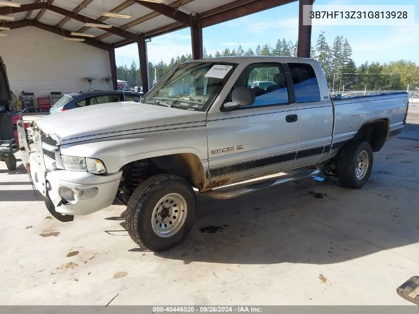 2001 Dodge Ram 1500 VIN: 3B7HF13Z31G813928 Lot: 40446020