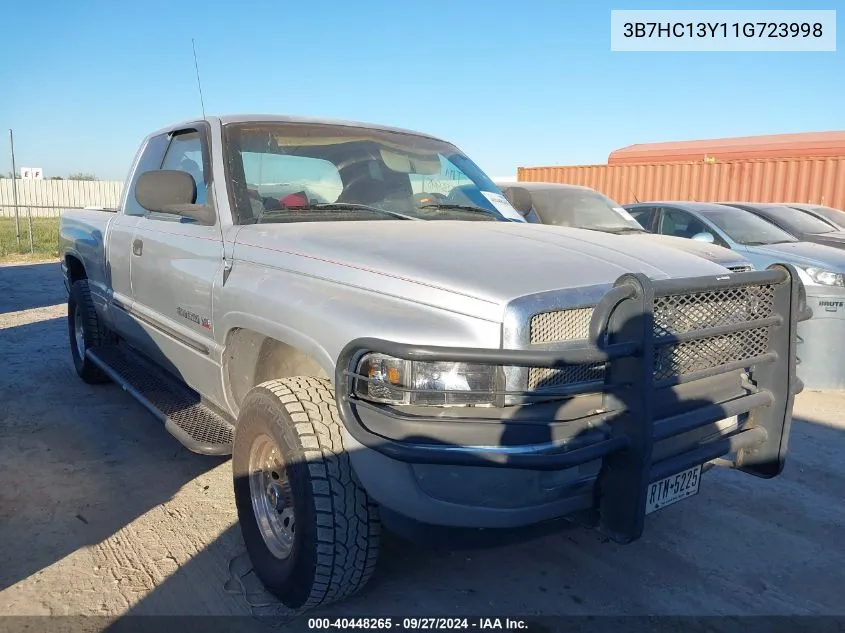 2001 Dodge Ram 1500 St VIN: 3B7HC13Y11G723998 Lot: 40448265