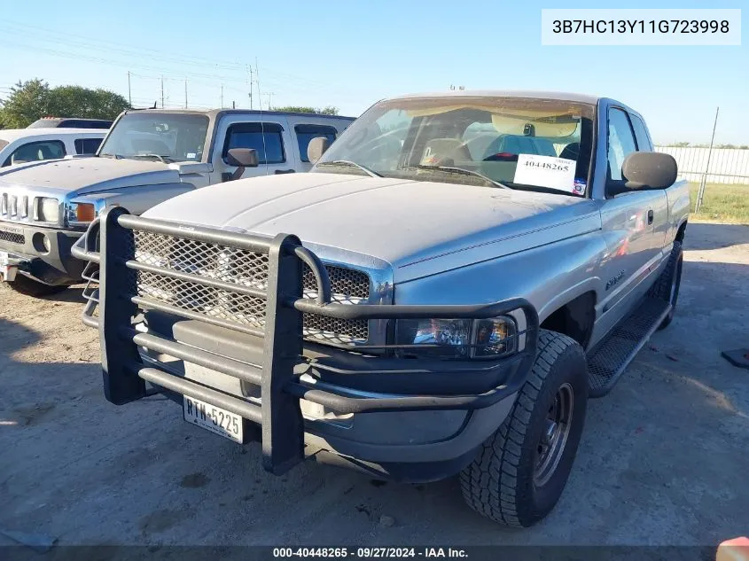 2001 Dodge Ram 1500 St VIN: 3B7HC13Y11G723998 Lot: 40448265