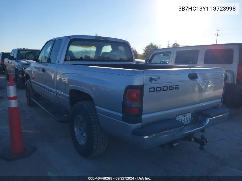 2001 Dodge Ram 1500 St VIN: 3B7HC13Y11G723998 Lot: 40448265