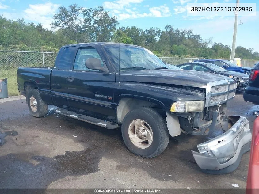 2001 Dodge Ram 1500 St VIN: 3B7HC13Z31G702935 Lot: 40450153