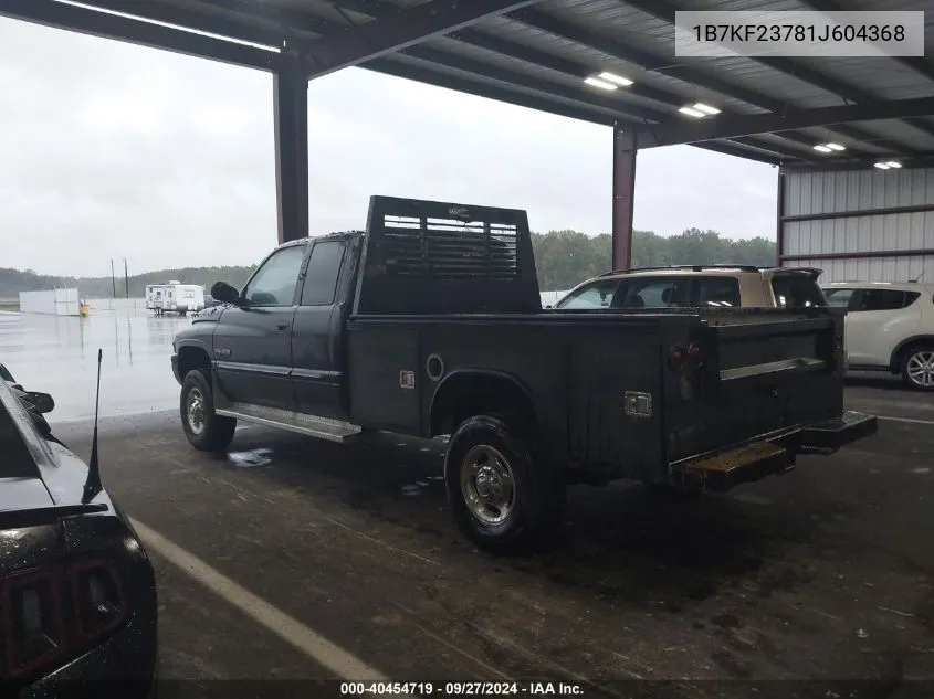 1B7KF23781J604368 2001 Dodge Ram 2500 St