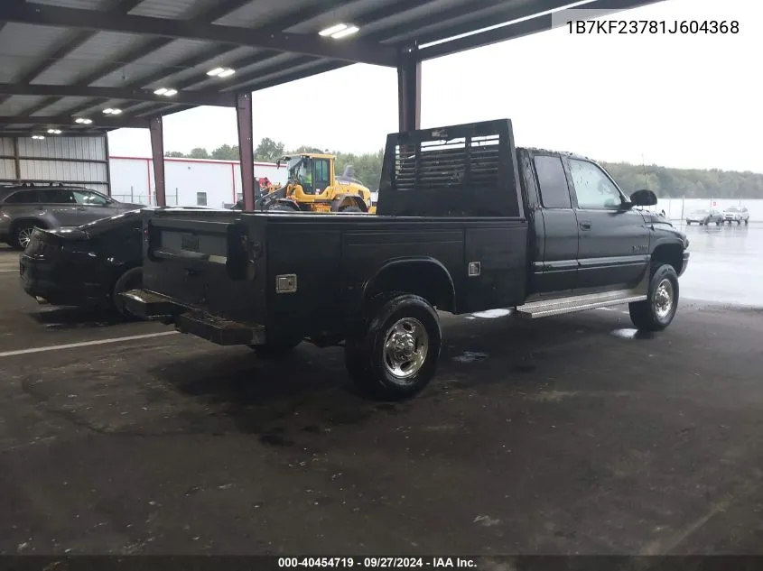 1B7KF23781J604368 2001 Dodge Ram 2500 St