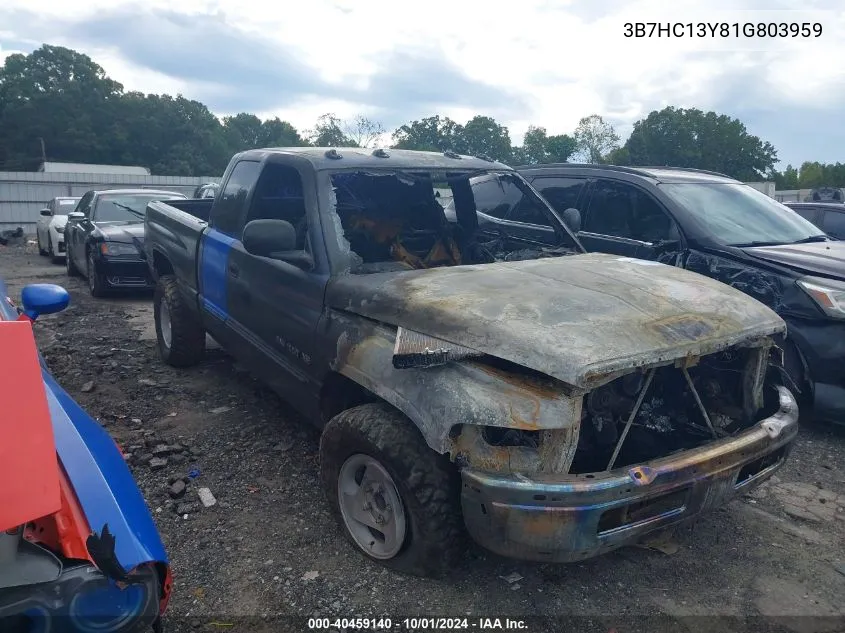 3B7HC13Y81G803959 2001 Dodge Ram 1500