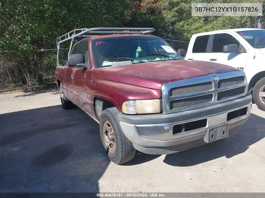 2001 Dodge Ram 1500 St VIN: 3B7HC12YX1G157826 Lot: 40476191