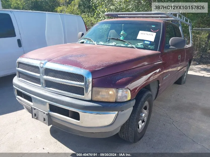 3B7HC12YX1G157826 2001 Dodge Ram 1500 St