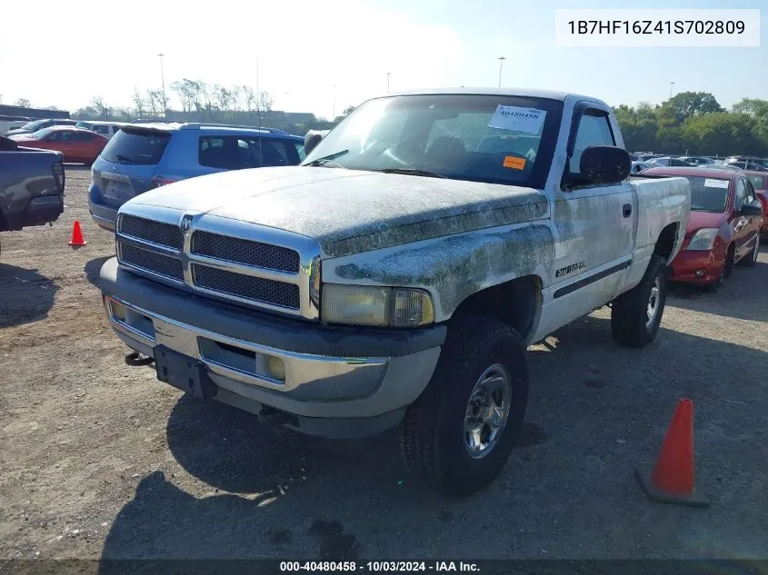 2001 Dodge Ram 1500 St VIN: 1B7HF16Z41S702809 Lot: 40480458