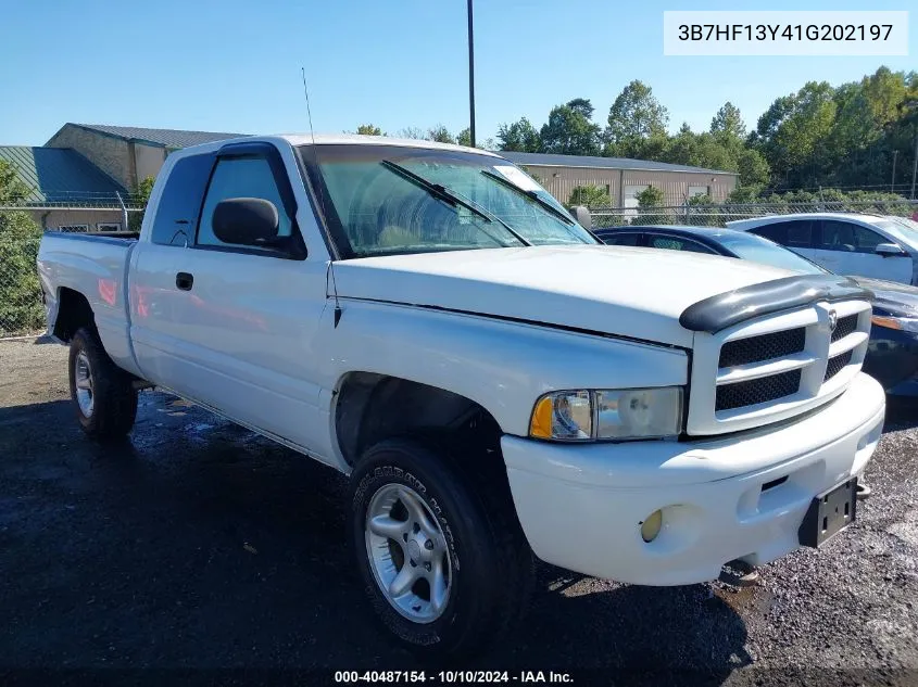 2001 Dodge Ram 1500 St VIN: 3B7HF13Y41G202197 Lot: 40487154