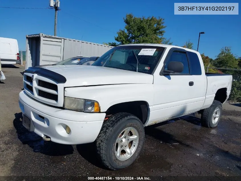 2001 Dodge Ram 1500 St VIN: 3B7HF13Y41G202197 Lot: 40487154