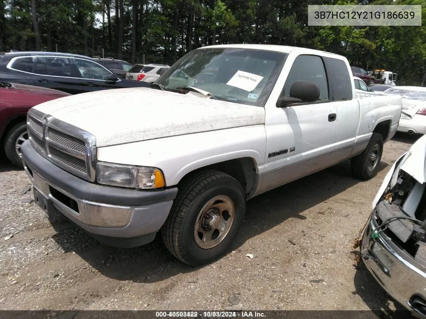 2001 Dodge Ram 1500 St (Discontinued) VIN: 3B7HC12Y21G186639 Lot: 40503422