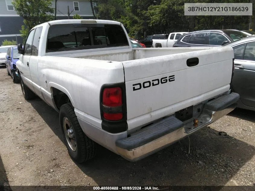 3B7HC12Y21G186639 2001 Dodge Ram 1500 St (Discontinued)