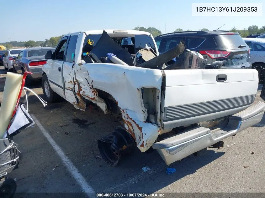 2001 Dodge Ram 1500 St VIN: 1B7HC13Y61J209353 Lot: 40512703