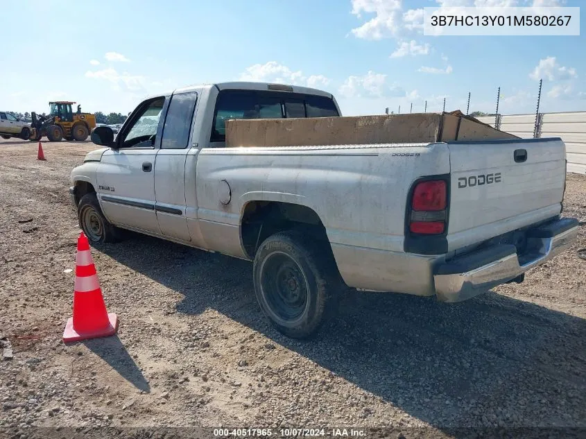 2001 Dodge Ram 1500 St VIN: 3B7HC13Y01M580267 Lot: 40517965