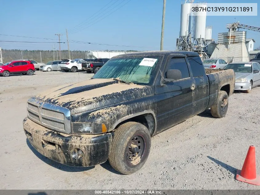 2001 Dodge Ram 1500 St VIN: 3B7HC13Y91G211891 Lot: 40542186