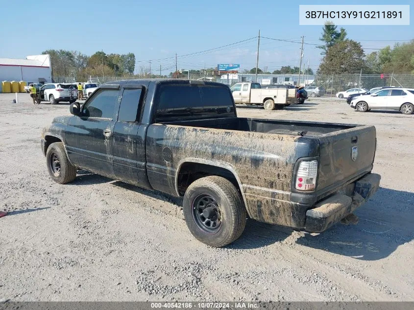 2001 Dodge Ram 1500 St VIN: 3B7HC13Y91G211891 Lot: 40542186