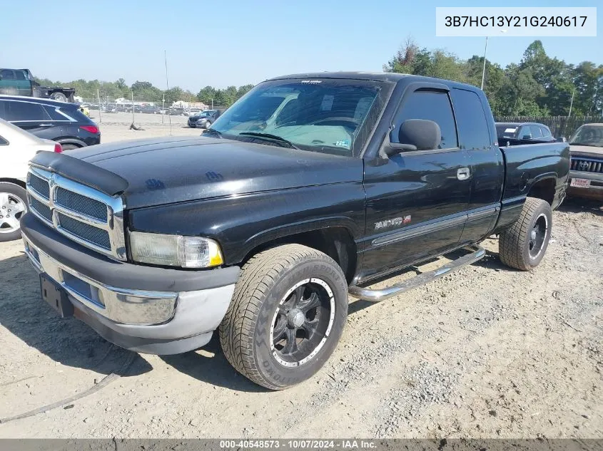 2001 Dodge Ram 1500 St VIN: 3B7HC13Y21G240617 Lot: 40548573