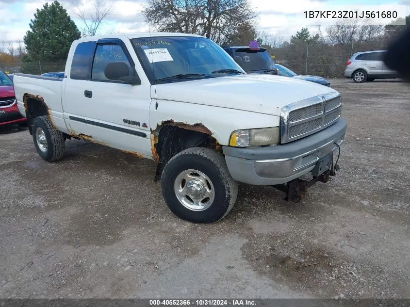 2001 Dodge Ram 2500 St VIN: 1B7KF23Z01J561680 Lot: 40552366