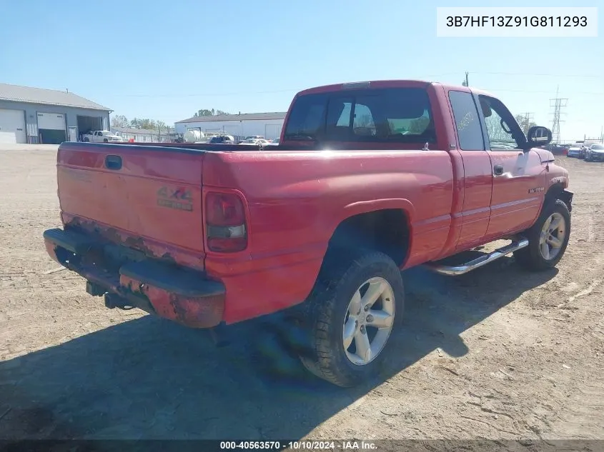 2001 Dodge Ram 1500 St VIN: 3B7HF13Z91G811293 Lot: 40563570