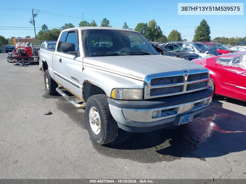 2001 Dodge Ram 1500 St VIN: 3B7HF13Y51M539575 Lot: 40573944