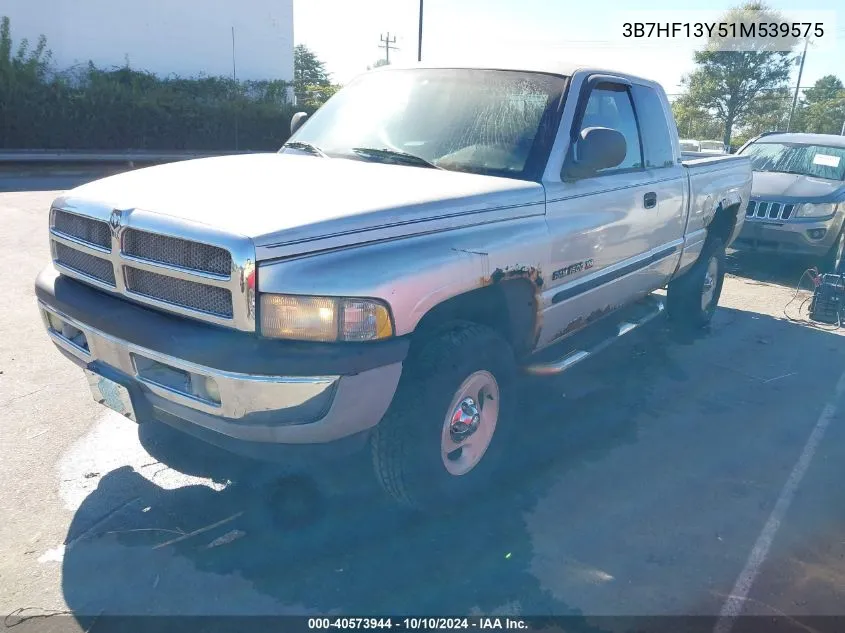 2001 Dodge Ram 1500 St VIN: 3B7HF13Y51M539575 Lot: 40573944