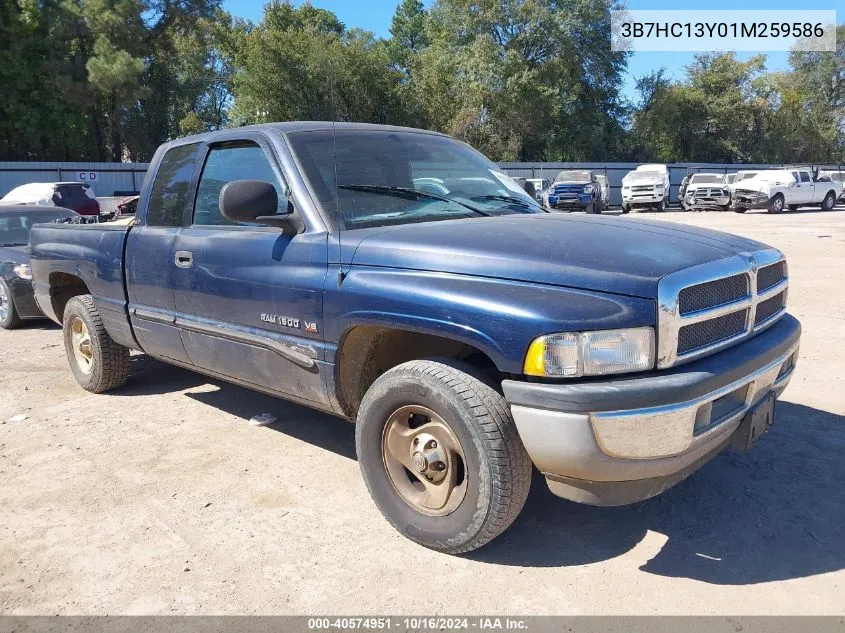 3B7HC13Y01M259586 2001 Dodge Ram 1500 St