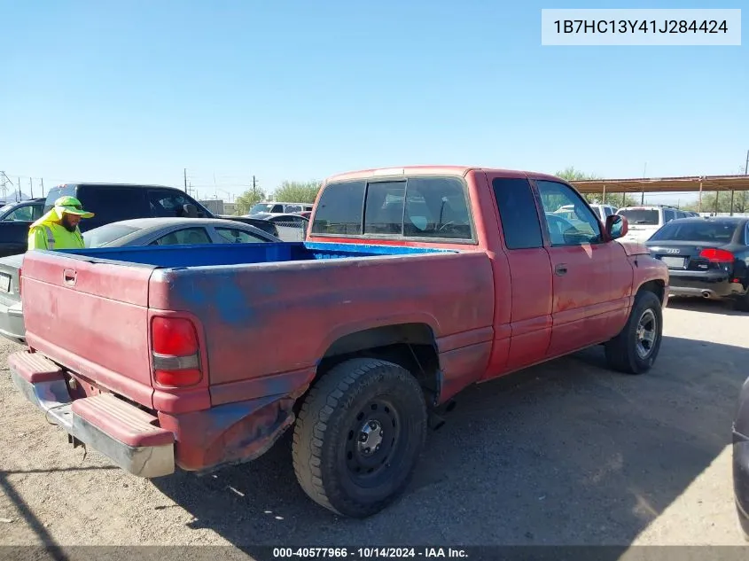 2001 Dodge Ram 1500 St VIN: 1B7HC13Y41J284424 Lot: 40577966