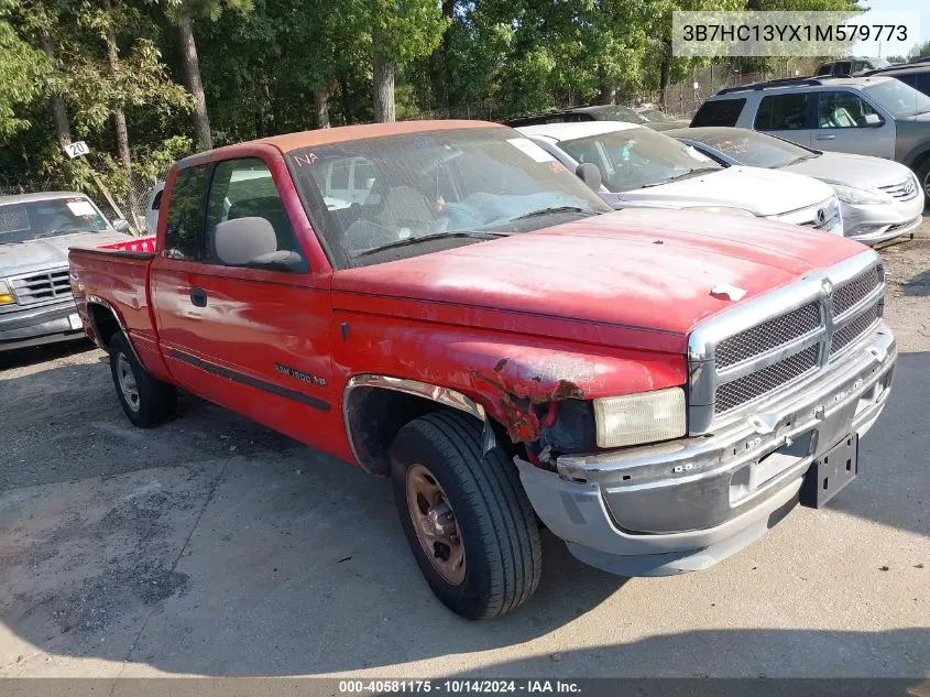 2001 Dodge Ram 1500 St VIN: 3B7HC13YX1M579773 Lot: 40581175