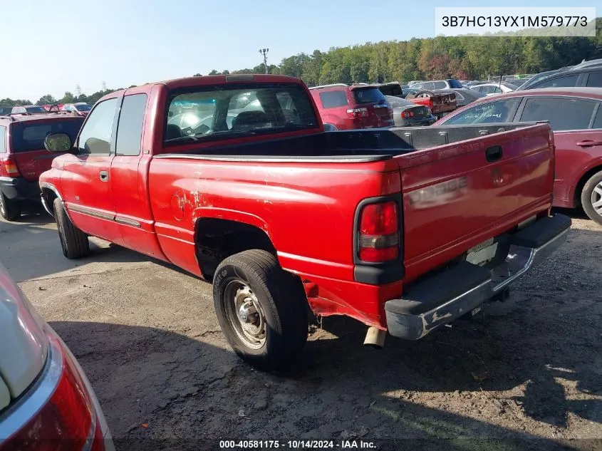 2001 Dodge Ram 1500 St VIN: 3B7HC13YX1M579773 Lot: 40581175