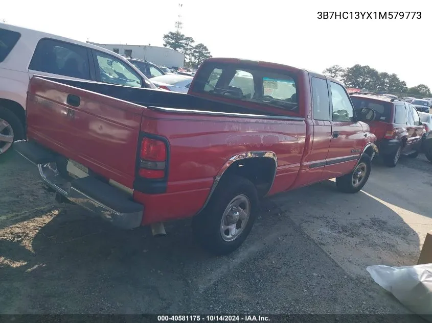 2001 Dodge Ram 1500 St VIN: 3B7HC13YX1M579773 Lot: 40581175