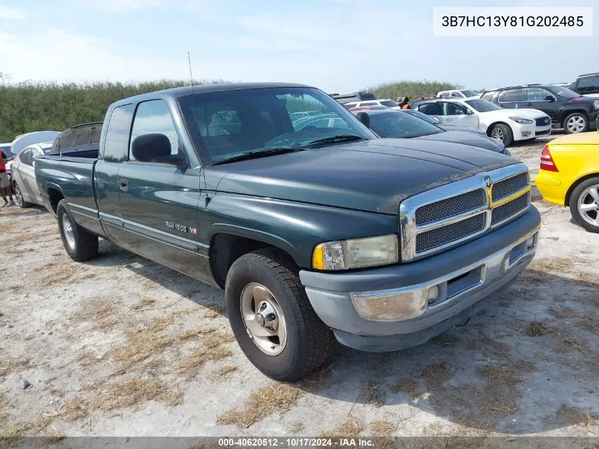 3B7HC13Y81G202485 2001 Dodge Ram 1500