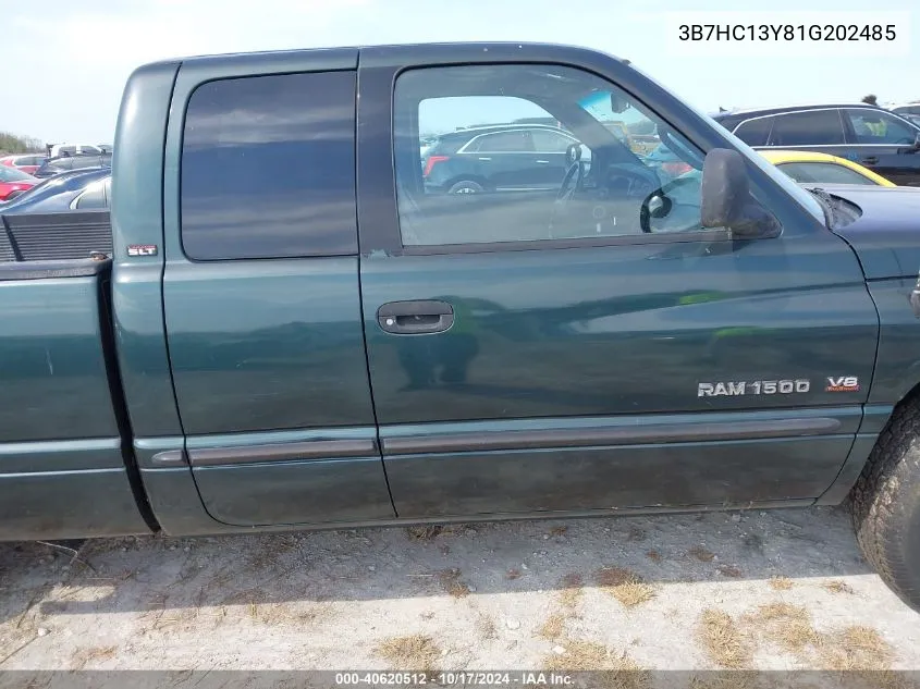 3B7HC13Y81G202485 2001 Dodge Ram 1500