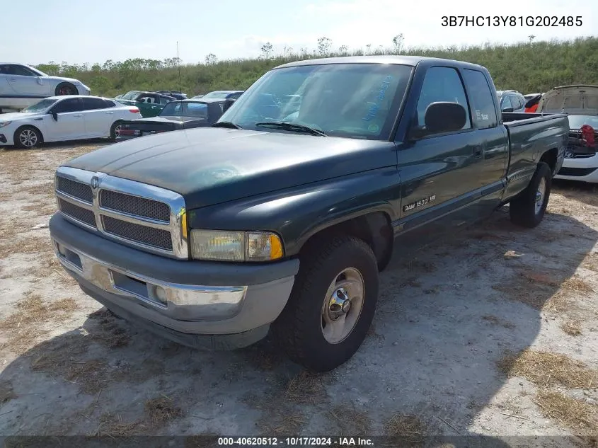 3B7HC13Y81G202485 2001 Dodge Ram 1500