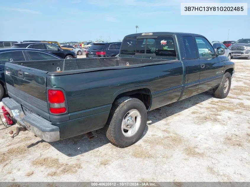 3B7HC13Y81G202485 2001 Dodge Ram 1500