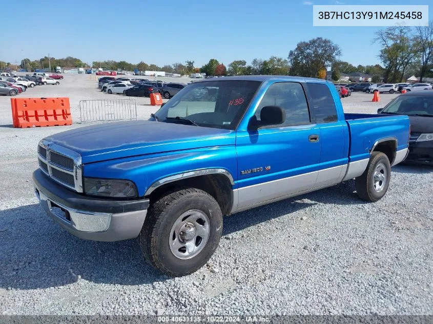 2001 Dodge Ram 1500 St VIN: 3B7HC13Y91M245458 Lot: 40631135